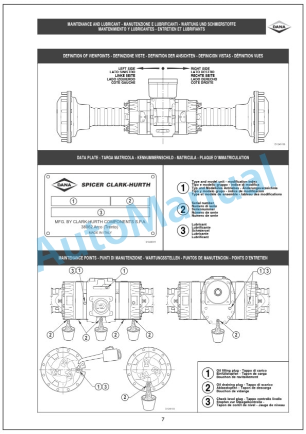 Bomag BW 219 DH-4, BW 219 PDH-4, BW 226 DH-4, BW 226 PDH-4 Single Drum Roller Service Manual 00891107 5 Bomag BW 219 DH-4, BW 219 PDH-4, BW 226 DH-4, BW 226 PDH-4 Single Drum Roller Service Manual 00891107 - Image 5