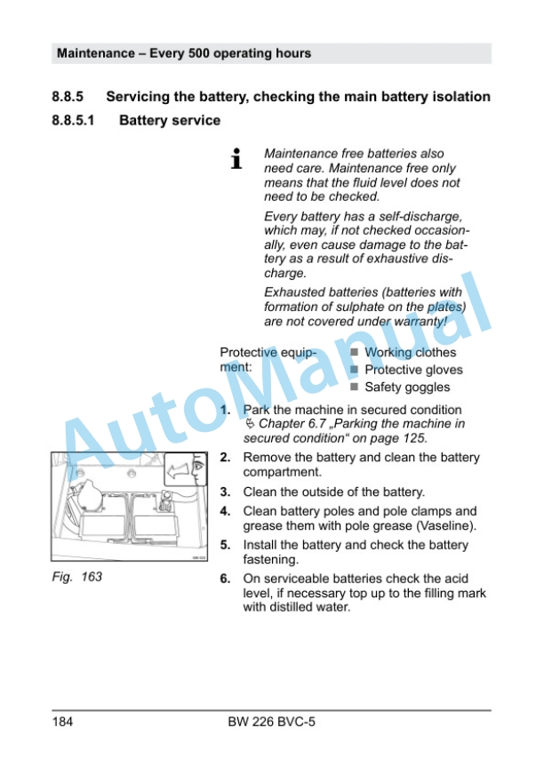 Bomag BW 226 BVC-5 Single Drum Roller Operating and Maintenance Instructions 00820176 4 Bomag BW 226 BVC-5 Single Drum Roller Operating and Maintenance Instructions 00820176 - Image 4