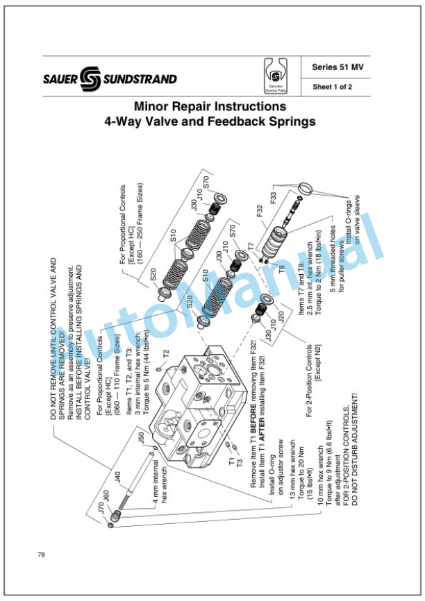 Bomag BW 226 DH-4, BVC Single Drum Roller Service Manual 00891420 5 Bomag BW 226 DH-4, BVC Single Drum Roller Service Manual 00891420 - Image 5