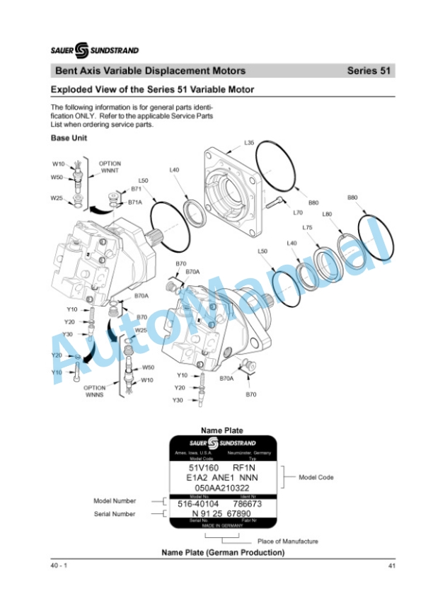 Bomag BW 226 DH-4, BW 226 PDH-4 Single Drum Roller Service Manual 00891195 4 Bomag BW 226 DH-4, BW 226 PDH-4 Single Drum Roller Service Manual 00891195 - Image 4
