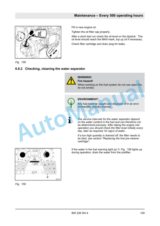 Bomag BW 226 DH-4 Single Drum Roller Operating and Maintenance Instructions 00804041 3 Bomag BW 226 DH-4 Single Drum Roller Operating and Maintenance Instructions 00804041 - Image 3