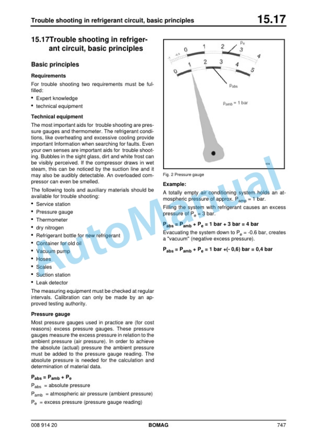 Alternative view of Bomag BW 226 DH-4 Single Drum Roller Service Manual 00891420