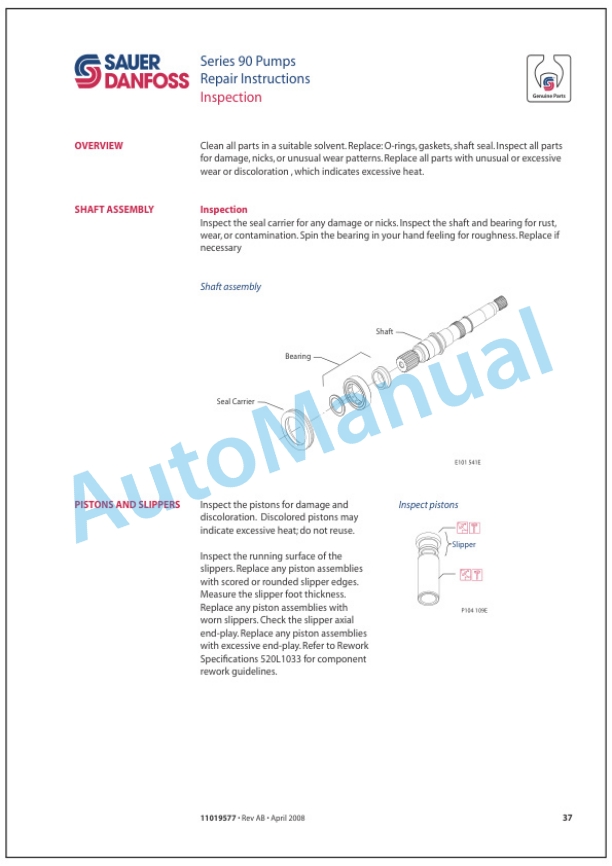 Bomag BW 226 DH-4 Single Drum Roller Service Manual 00891420 3 Bomag BW 226 DH-4 Single Drum Roller Service Manual 00891420 - Image 3