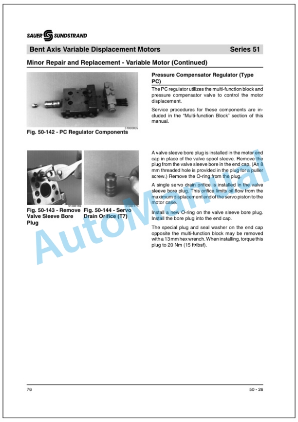 Bomag BW 226 DH-4 Single Drum Roller Service Manual 00891420 5 Bomag BW 226 DH-4 Single Drum Roller Service Manual 00891420 - Image 5