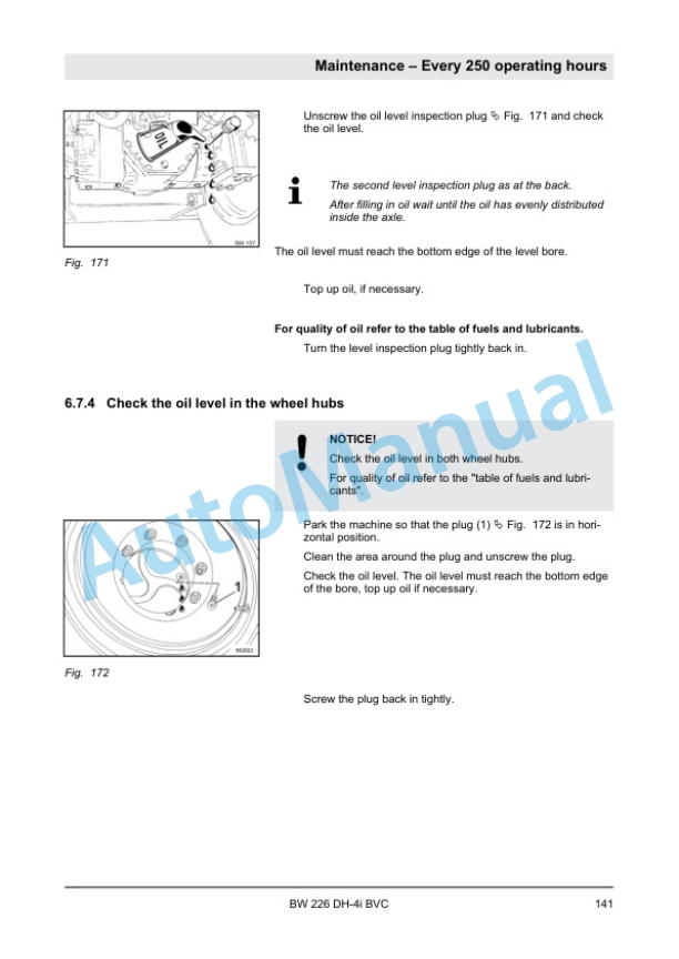 Bomag BW 226 DH-4i BVC Single Drum Roller Operating and Maintenance Instructions 00807641 3 Bomag BW 226 DH-4i BVC Single Drum Roller Operating and Maintenance Instructions 00807641 - Image 3
