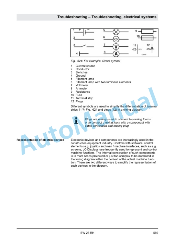 Bomag BW 28 RH Pneumatic Tyred Roller Service Manual 00840180 4 Bomag BW 28 RH Pneumatic Tyred Roller Service Manual 00840180 - Image 4