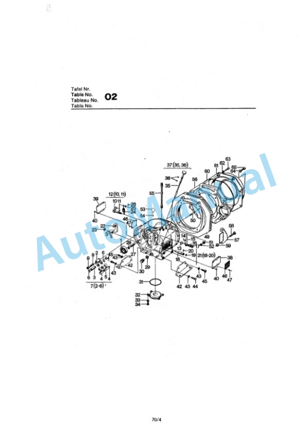 Bomag BW 60 S Double Vibratory Roller Spare Parts Catalogue 00810208 2 Bomag BW 60 S Double Vibratory Roller Spare Parts Catalogue 00810208-2