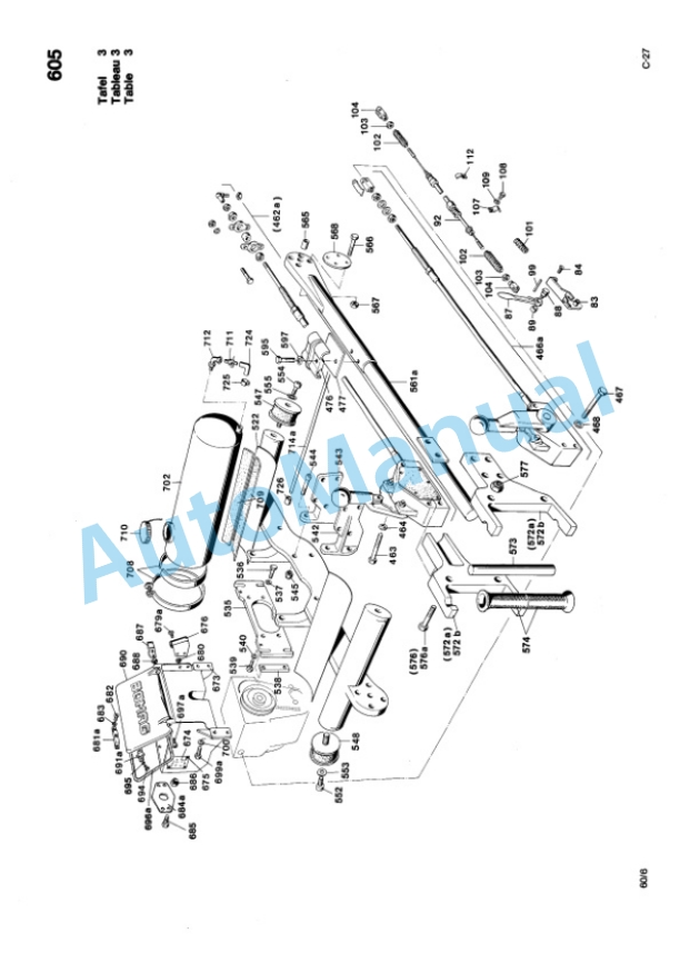 Bomag BW 60 S Double Vibratory Roller Spare Parts Catalogue 00810209 FR 2 Bomag BW 60 S Double Vibratory Roller Spare Parts Catalogue 00810209 FR-2