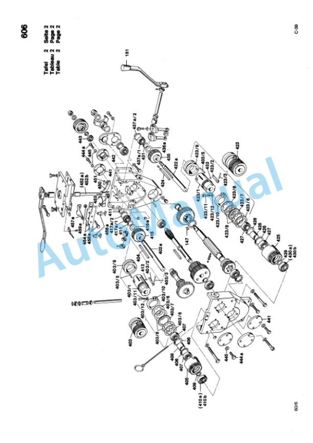 Bomag BW 60 S Double Vibratory Roller Spare Parts Catalogue 00810209 FR 3 Bomag BW 60 S Double Vibratory Roller Spare Parts Catalogue 00810209 FR-3