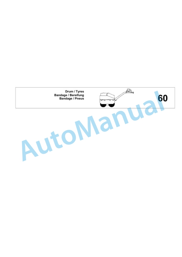 Bomag BW 65 H Double Vibratory Roller Spare Parts Catalogue 00826077 3 Bomag BW 65 H Double Vibratory Roller Spare Parts Catalogue 00826077-3