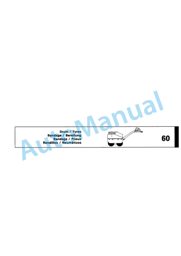 Bomag BW 75 S-2 Double Vibratory Roller Spare Parts Catalogue 00811409 4 Bomag BW 75 S-2 Double Vibratory Roller Spare Parts Catalogue 00811409-4