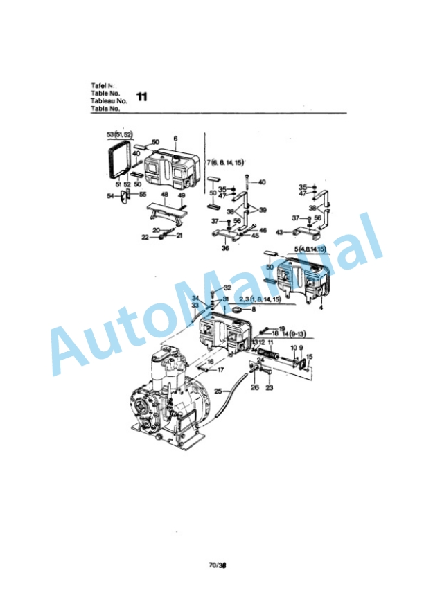 Bomag BW 75 S Double Vibratory Roller Spare Parts Catalogue 00810507 GE 4 Bomag BW 75 S Double Vibratory Roller Spare Parts Catalogue 00810507 GE-4
