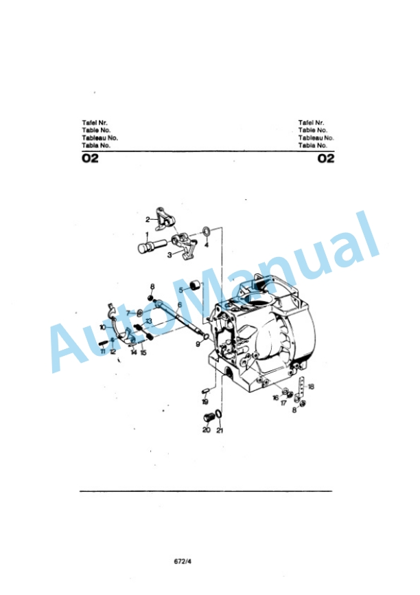 Bomag BW 75 S Double Vibratory Roller Spare Parts Catalogue 00810509 FR 4 Bomag BW 75 S Double Vibratory Roller Spare Parts Catalogue 00810509 FR-4