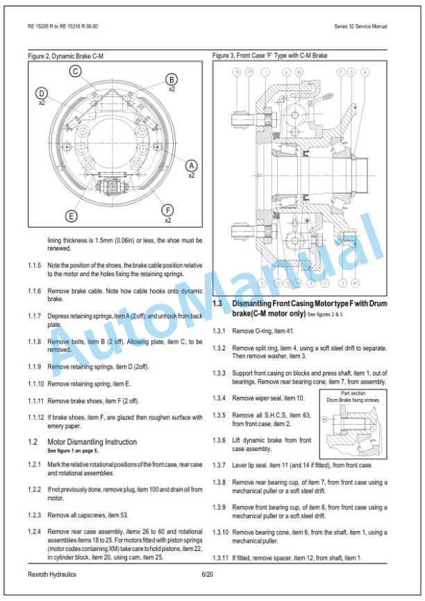 Bomag BW 80 AD-2, BW 90 AD-2, BW 100 ADM-2, BW 90 AC-2, BW 80 ADS Tandem Vibratory Roller Service Manual 00891460 4 Bomag BW 80 AD-2, BW 90 AD-2, BW 100 ADM-2, BW 90 AC-2, BW 80 ADS Tandem Vibratory Roller Service Manual 00891460 - Image 4