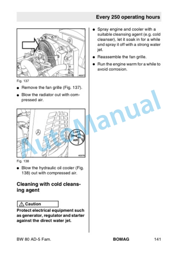 Bomag BW 80 AD-5 to BW 100 SCC-5 Tandem Vibratory Roller Operating and Maintenance Instructions 00806701 2012 5 Bomag BW 80 AD-5 to BW 100 SCC-5 Tandem Vibratory Roller Operating and Maintenance Instructions 00806701 2012-5
