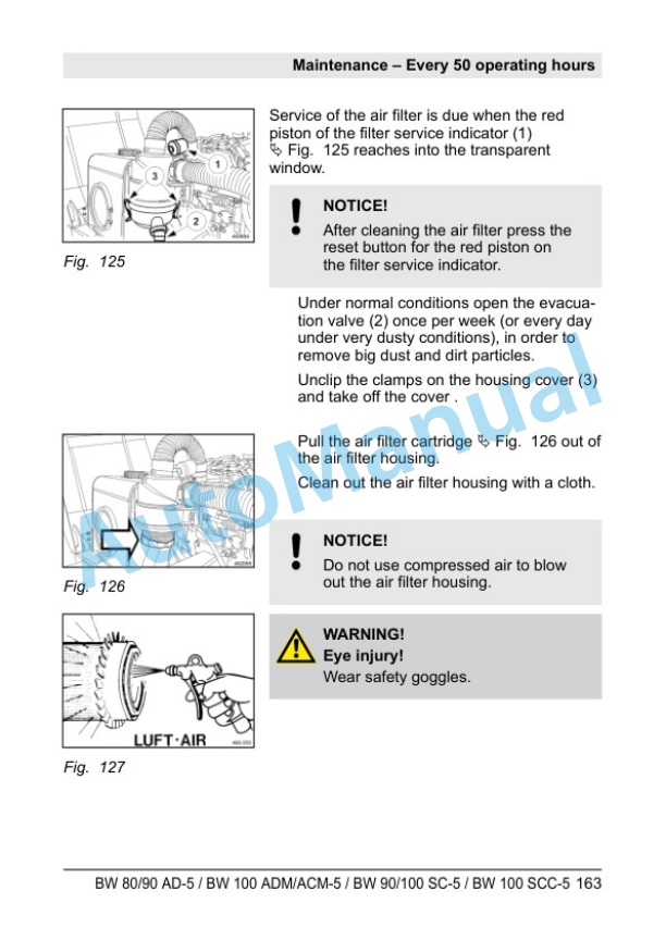 Bomag BW 80 AD-5 to BW 100 SCC-5 Tandem Vibratory Roller Operating and Maintenance Instructions 00806701 2017 4 Bomag BW 80 AD-5 to BW 100 SCC-5 Tandem Vibratory Roller Operating and Maintenance Instructions 00806701 2017 - Image 4