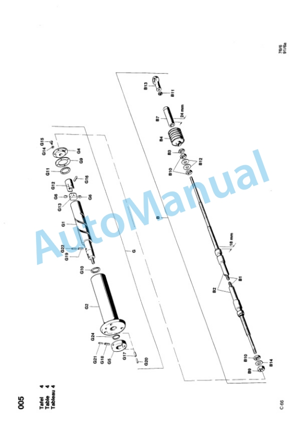 Bomag BW 90 S Double Vibratory Roller Spare Parts Catalogue 00810809 FR 4 Bomag BW 90 S Double Vibratory Roller Spare Parts Catalogue 00810809 FR-4