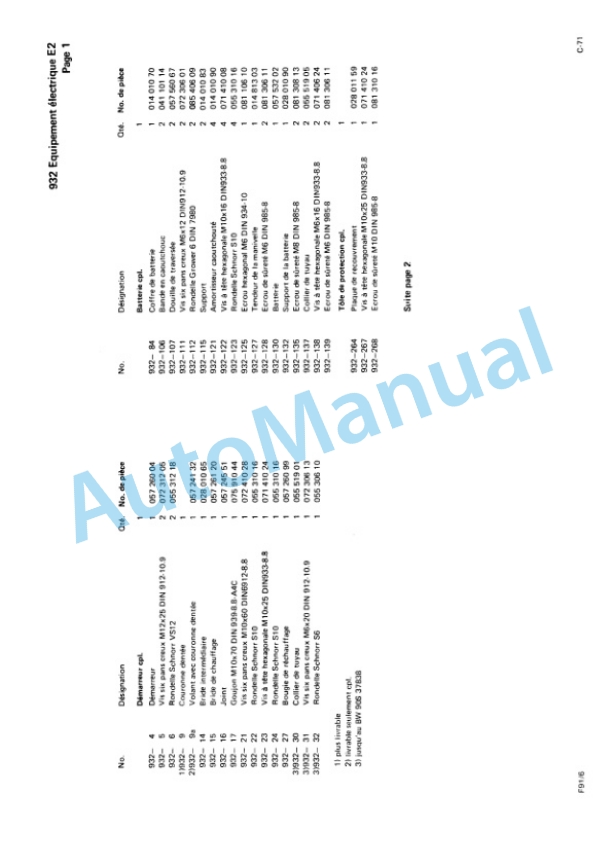 Bomag BW 90 S Double Vibratory Roller Spare Parts Catalogue 00810809 FR 5 Bomag BW 90 S Double Vibratory Roller Spare Parts Catalogue 00810809 FR-5