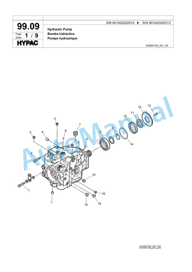 Bomag C 530 AH Pneumatic Tyred Roller Spare Parts Catalogue 00817877 3 Bomag C 530 AH Pneumatic Tyred Roller Spare Parts Catalogue 00817877-3