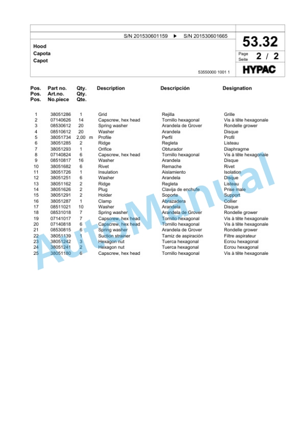 Bomag C 560 B Pneumatic Tyred Roller Spare Parts Catalogue 00817598 3 Bomag C 560 B Pneumatic Tyred Roller Spare Parts Catalogue 00817598-3