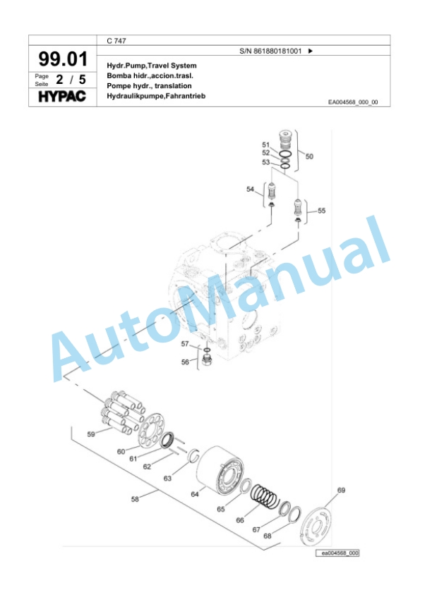 Bomag C 747 Tandem Vibratory Roller Spare Parts Catalogue 00818871 3 Bomag C 747 Tandem Vibratory Roller Spare Parts Catalogue 00818871-3