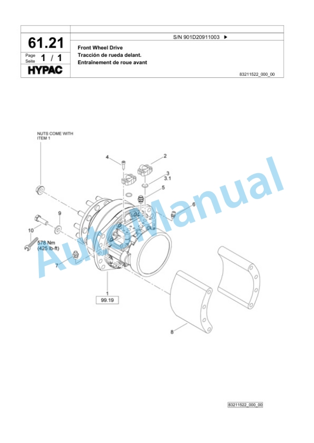 Bomag C 766 D Tandem Vibratory Roller Spare Parts Catalogue 00818923 2 Bomag C 766 D Tandem Vibratory Roller Spare Parts Catalogue 00818923-2