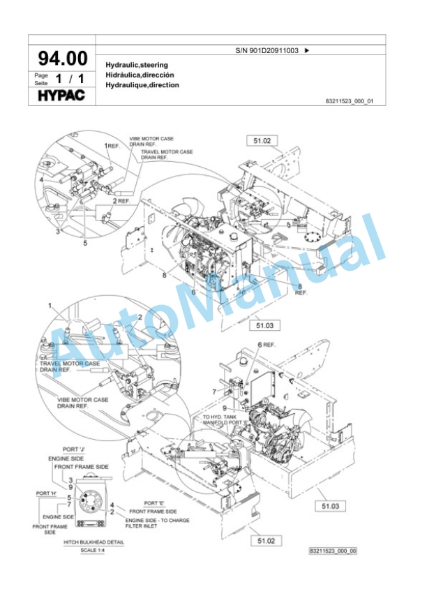Bomag C 766 D Tandem Vibratory Roller Spare Parts Catalogue 00818923 3 Bomag C 766 D Tandem Vibratory Roller Spare Parts Catalogue 00818923-3