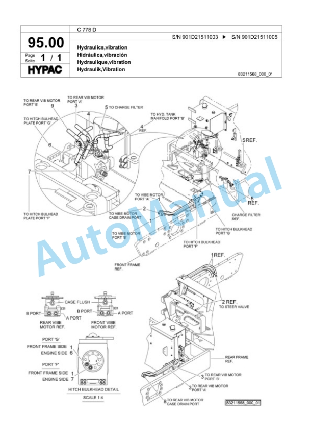 Bomag C 778 D Tandem Vibratory Roller Spare Parts Catalogue 00818927 3 Bomag C 778 D Tandem Vibratory Roller Spare Parts Catalogue 00818927-3