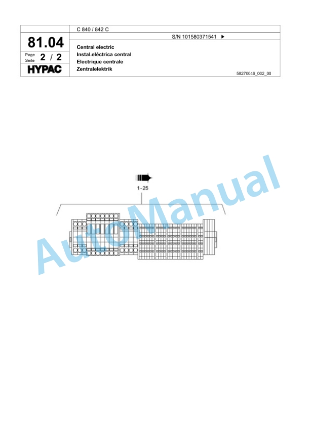 Bomag C 840 - 842 C Single Drum Wheel Drive Vibratory Roller Spare Parts Catalogue 00817581 2 Bomag C 840 - 842 C Single Drum Wheel Drive Vibratory Roller Spare Parts Catalogue 00817581-2