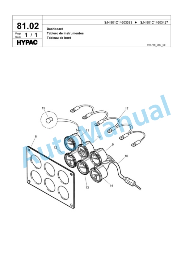 Bomag C340C Steel Wheel Roller Spare Parts Catalogue 00817873 2 Bomag C340C Steel Wheel Roller Spare Parts Catalogue 00817873-2