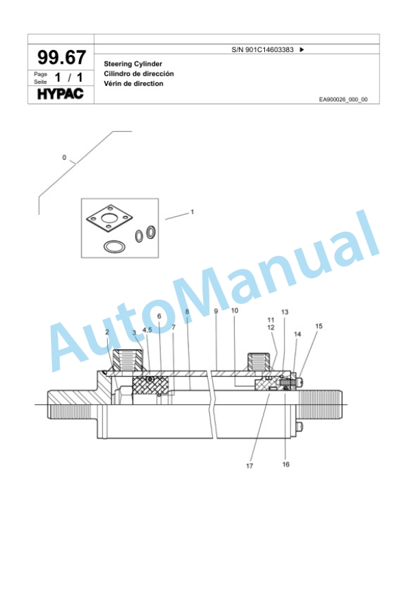 Bomag C340C Steel Wheel Roller Spare Parts Catalogue 00817873 3 Bomag C340C Steel Wheel Roller Spare Parts Catalogue 00817873-3
