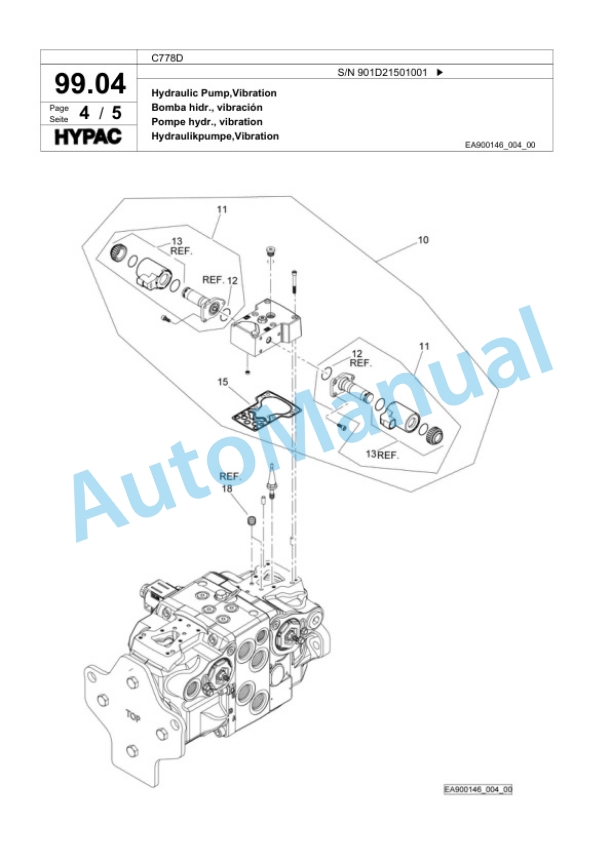 Bomag C768D Tandem Vibratory Roller Spare Parts Catalogue 00818533 4 Bomag C768D Tandem Vibratory Roller Spare Parts Catalogue 00818533-4