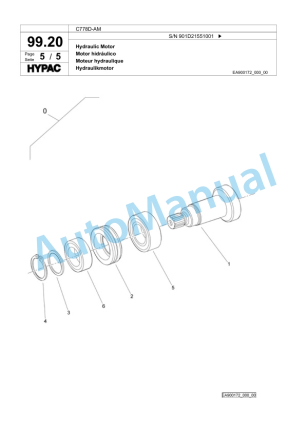Bomag C778D-AM Tandem Vibratory Roller Spare Parts Catalogue 00818839 4 Bomag C778D-AM Tandem Vibratory Roller Spare Parts Catalogue 00818839-4