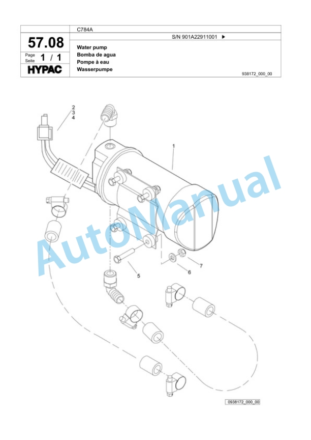 Bomag C784A Tandem Vibratory Roller Spare Parts Catalogue 00818615 2 Bomag C784A Tandem Vibratory Roller Spare Parts Catalogue 00818615-2