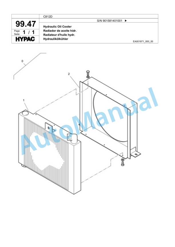 Bomag C812D Single Drum Wheel Drive Vibratory Roller Spare Parts Catalogue 00818571 5 Bomag C812D Single Drum Wheel Drive Vibratory Roller Spare Parts Catalogue 00818571-5
