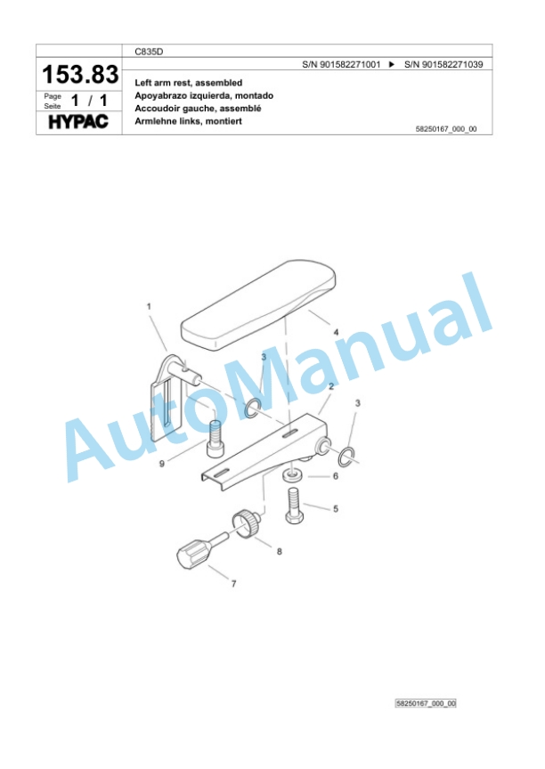 Bomag C835D Single Drum Wheel Drive Vibratory Roller Spare Parts Catalogue 00818583 4 Bomag C835D Single Drum Wheel Drive Vibratory Roller Spare Parts Catalogue 00818583-4