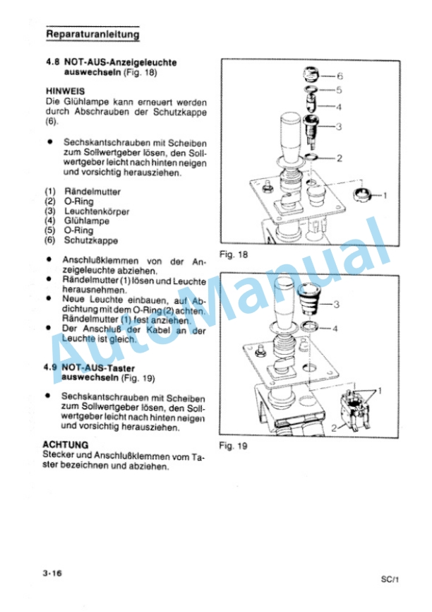Bomag Electronical Speed Control Spare Parts Catalogue 00814710-2