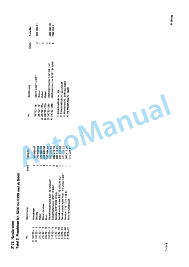 Bomag K 301 Waste Compactor Spare Parts Catalogue 00815000 4 Bomag K 301 Waste Compactor Spare Parts Catalogue 00815000-4