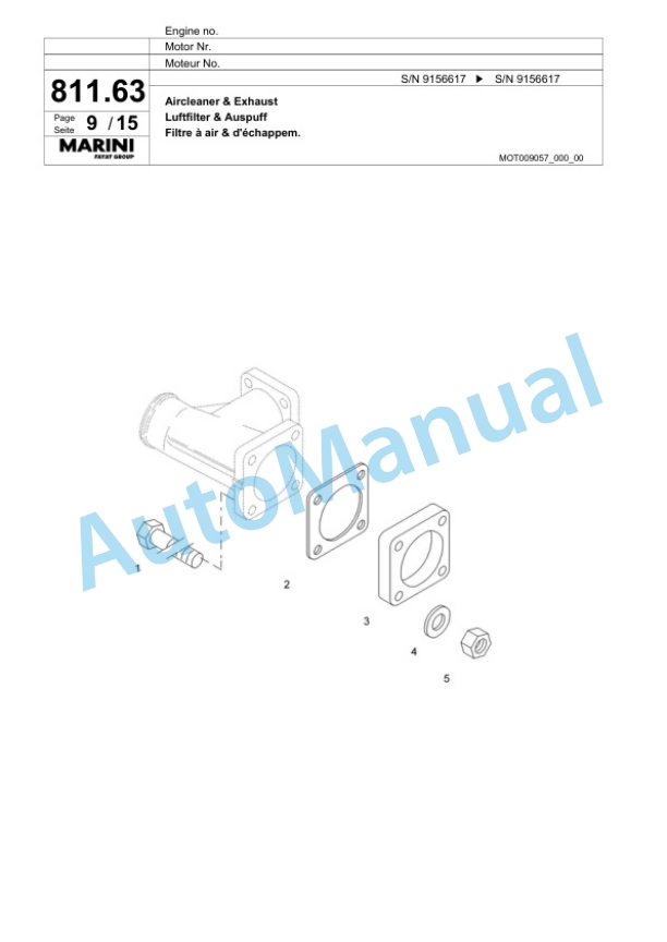 Bomag MP 2100 Cold Milling Planer Spare Parts Catalogue 00800601 5 Bomag MP 2100 Cold Milling Planer Spare Parts Catalogue 00800601-5