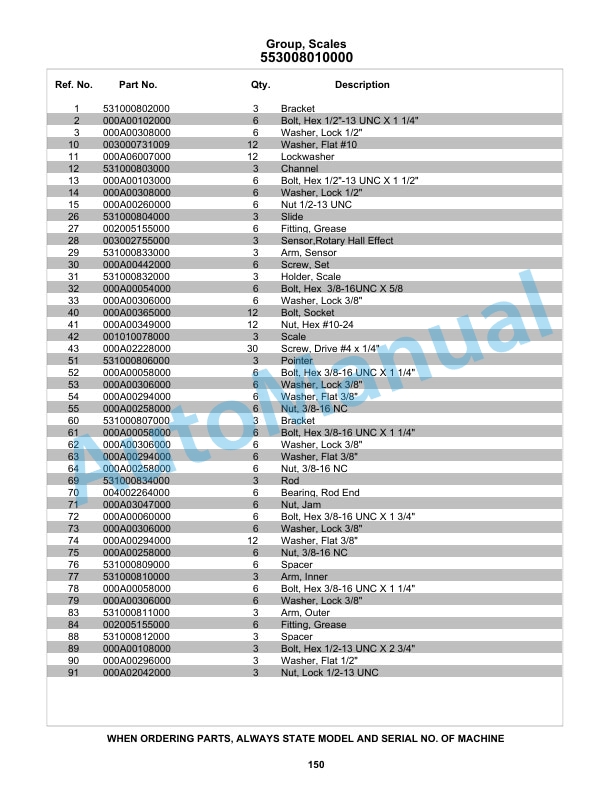 Alternative view of Bomag RS950 Tier 2 Reclaimer, Stabilizer Parts 0852923