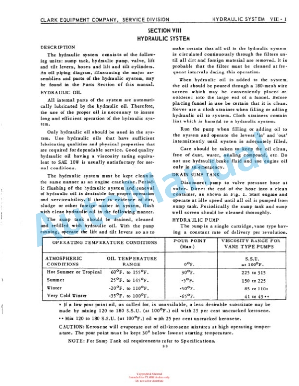 Clark A3 Clipper Maintenance Manual 3 Clark A3 Clipper Maintenance Manual-3