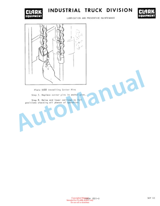 Clark C 60 B, C 70 B, C 80 B, CY 60 B, CY 70 B, CY 80 B Diesel Operator Manual O-255 2nd 5 Clark C 60 B, C 70 B, C 80 B, CY 60 B, CY 70 B, CY 80 B Diesel Operator Manual O-255 2nd-5