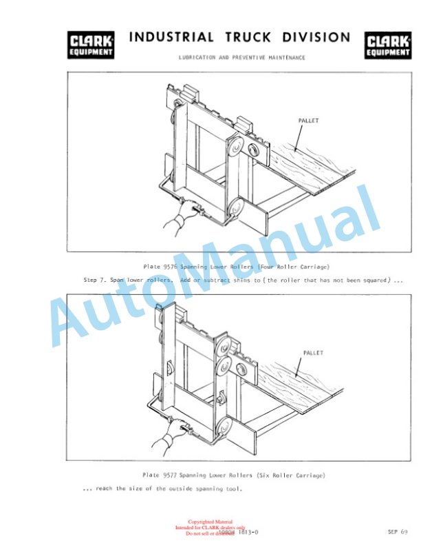 Clark C500-H685, C500-HY685 Operator Manual O-253-2 5 Clark C500-H685, C500-HY685 Operator Manual O-253-2-5