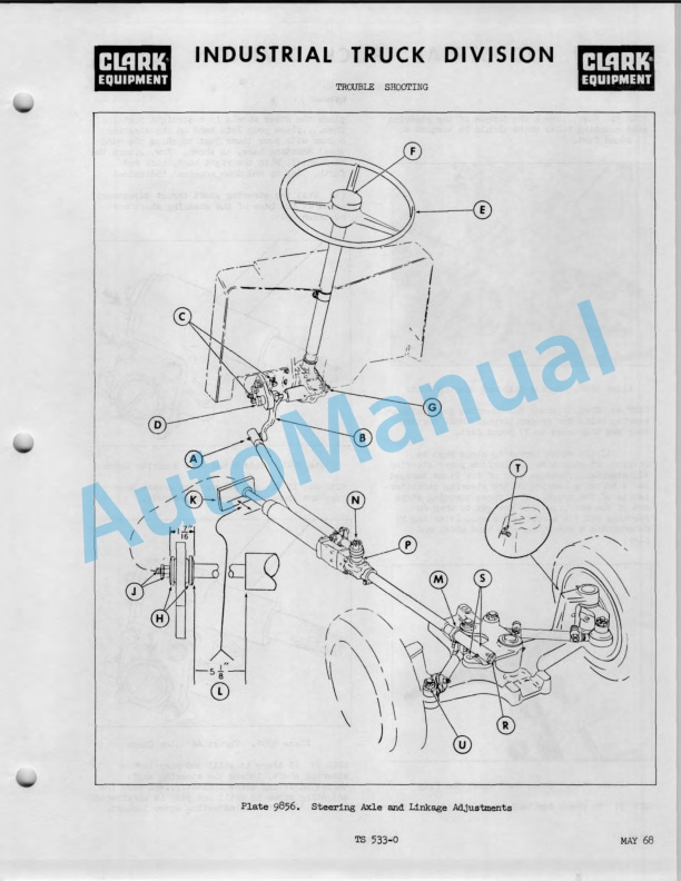 Clark C500-Y355D-1-2512, C500-H355D-1-2515, C500-355D-1-2514, C500-HY355D-1-2513 Operator Manual O-221-1 4 Clark C500-Y355D-1-2512, C500-H355D-1-2515, C500-355D-1-2514, C500-HY355D-1-2513 Operator Manual O-221-1-4