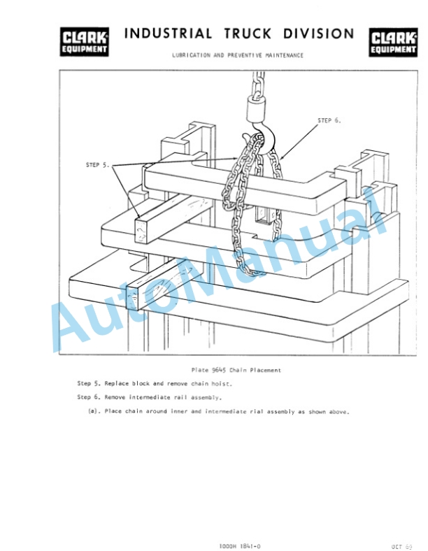 Clark CF30B, CF40B, CF50B, CLFR-40 Operator Manual O-C81-2 4 Clark CF30B, CF40B, CF50B, CLFR-40 Operator Manual O-C81-2-4