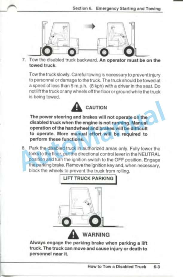 Clark CGC 20-30, CGP 20-30, CDP 20-30, CGC 40-55, CGP 40-55, CDP 40-55, CGC 60-70, CDC 60-70 Operator Manual OM-612 3 Clark CGC 20-30, CGP 20-30, CDP 20-30, CGC 40-55, CGP 40-55, CDP 40-55, CGC 60-70, CDC 60-70 Operator Manual OM-612-3