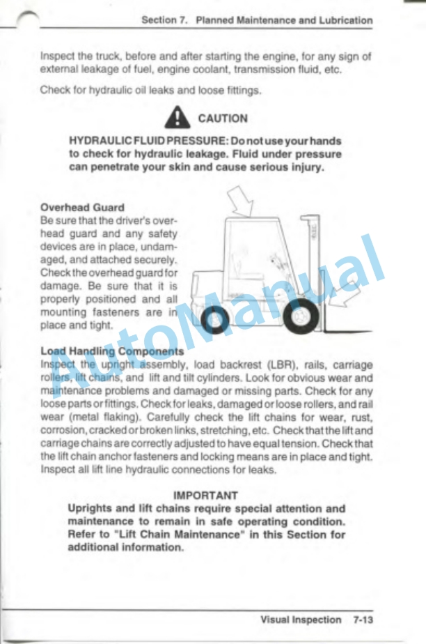 Clark CGC 20-30, CGP 20-30, CDP 20-30, CGC 40-55, CGP 40-55, CDP 40-55, CGC 60-70, CDC 60-70 Operator Manual OM-612 5 Clark CGC 20-30, CGP 20-30, CDP 20-30, CGC 40-55, CGP 40-55, CDP 40-55, CGC 60-70, CDC 60-70 Operator Manual OM-612-5