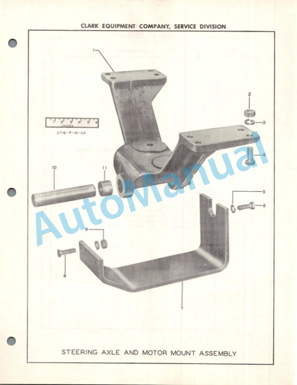 Clark Clarkat C Maintenance Manual and Parts Book 42C260 3 Clark Clarkat C Maintenance Manual and Parts Book 42C260-3
