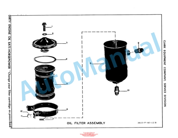 Clark Clarklift CY 350 Maintenance Manual and Parts Book 83A 2 Clark Clarklift CY 350 Maintenance Manual and Parts Book 83A-2