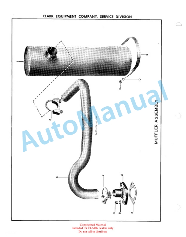 Clark Clarklift CY 40 Maintenance Manual and Parts Book X28A 3 Clark Clarklift CY 40 Maintenance Manual and Parts Book X28A-3
